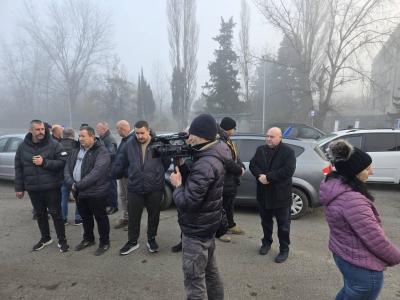 Автоинструктори от бургаска област излязоха на протест
