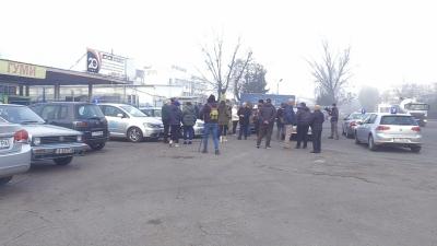 Автоинструктори от бургаска област излязоха на протест
