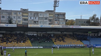 "Черноморец" рухна след почивката срещу "Ботев" в Бургас