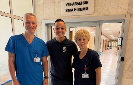 Бургаският плувец Цанко Цанков премина през важни медицински прегледи във ВМА