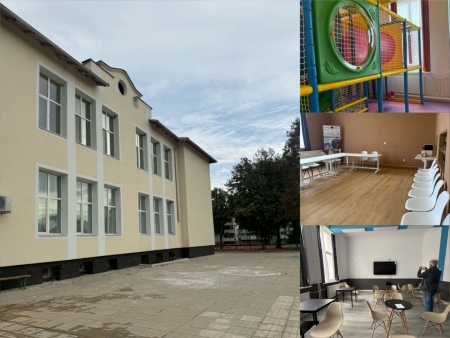 Старото училище в Камено се превръща в модерен център за деца и младежи